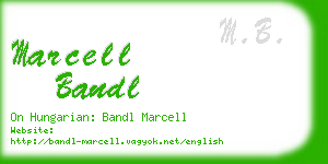 marcell bandl business card